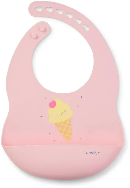 Party-ruokalappu - Pinkki